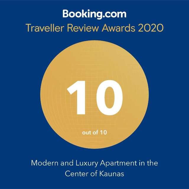 Апартаменты Modern and Luxury Apartment in the Center of Kaunas Каунас-6